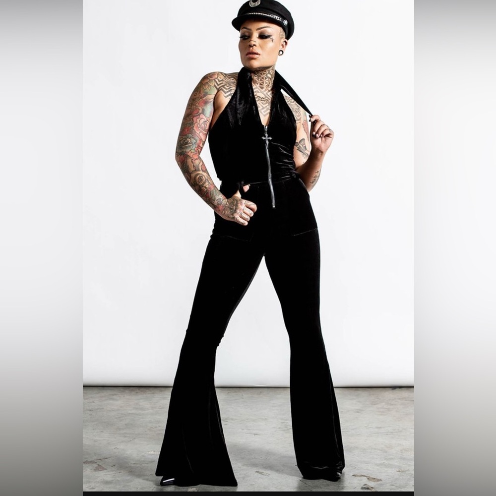Killstar Crystal Cord Jumpsuit
